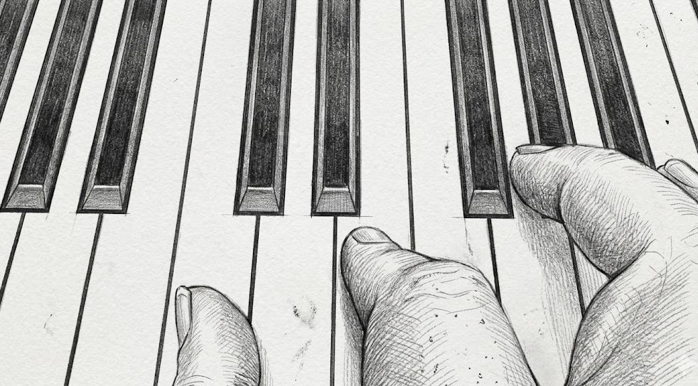 Exercice de clavier pour le pouce