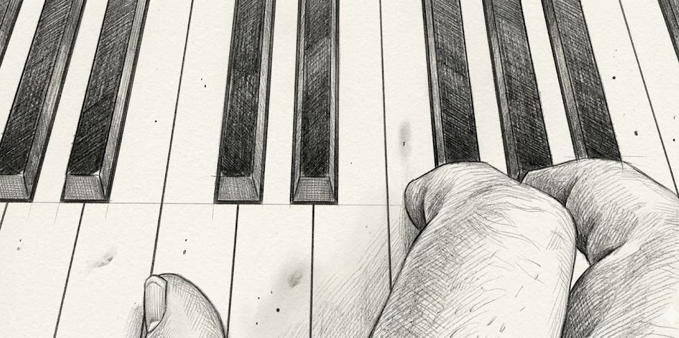 Le pouce au piano