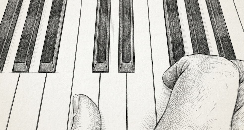 Exercice de piano pour le pouce