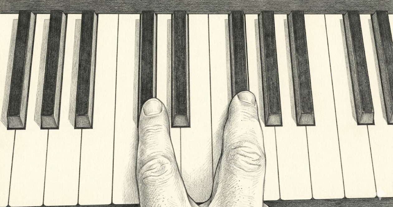 Les 2 dièses sur la clavier : do# et Fa#