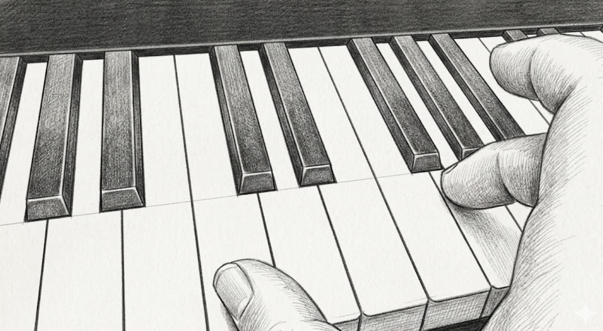 SCHÉMA PÉDAGOGIQUE DES INTERVALLES DE QUARTE ET QUINTE JUSTE AU PIANO