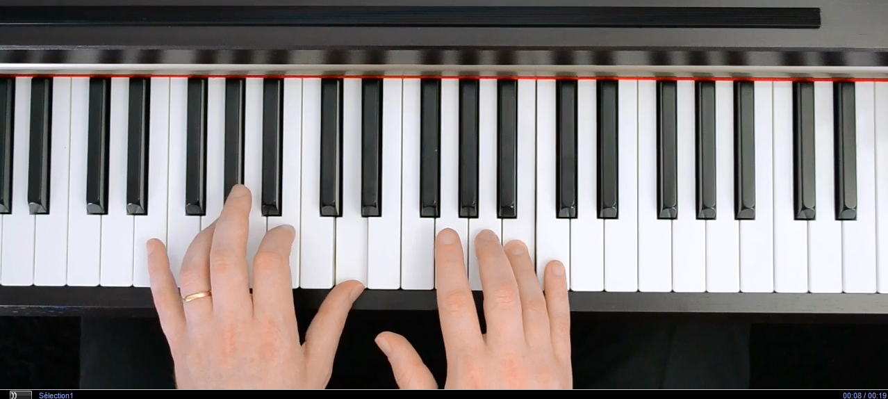 apprendre à jouer du piano grâce à des vidéos HD