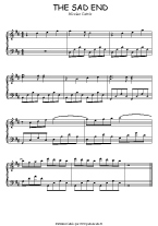 the sad end avec mon cours de piano